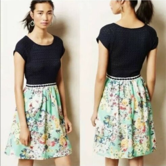 Anthropologie Dresses & Skirts - Anthropologie Weston Arcata Floral Fit Flare Dress
